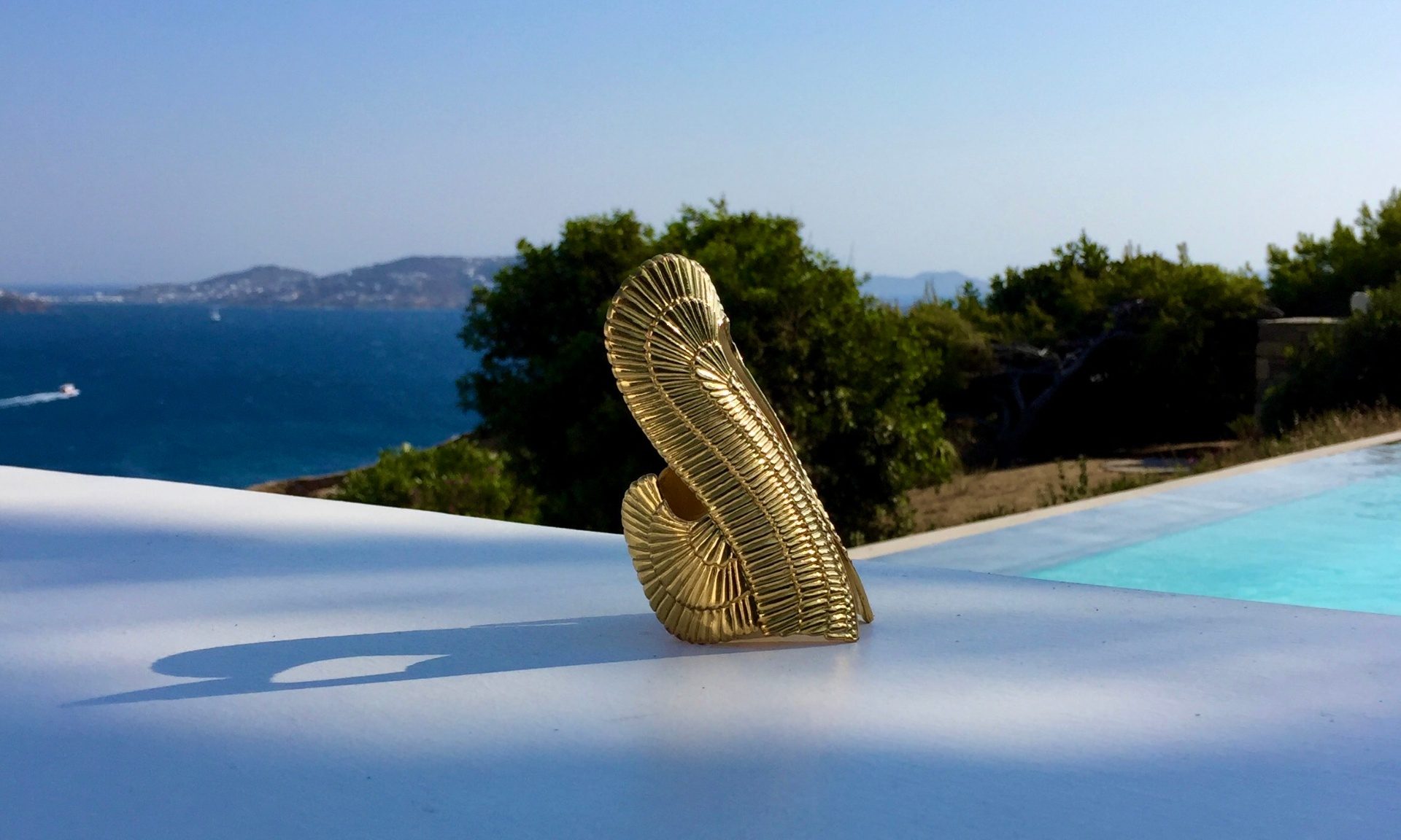 Signature gold cuff