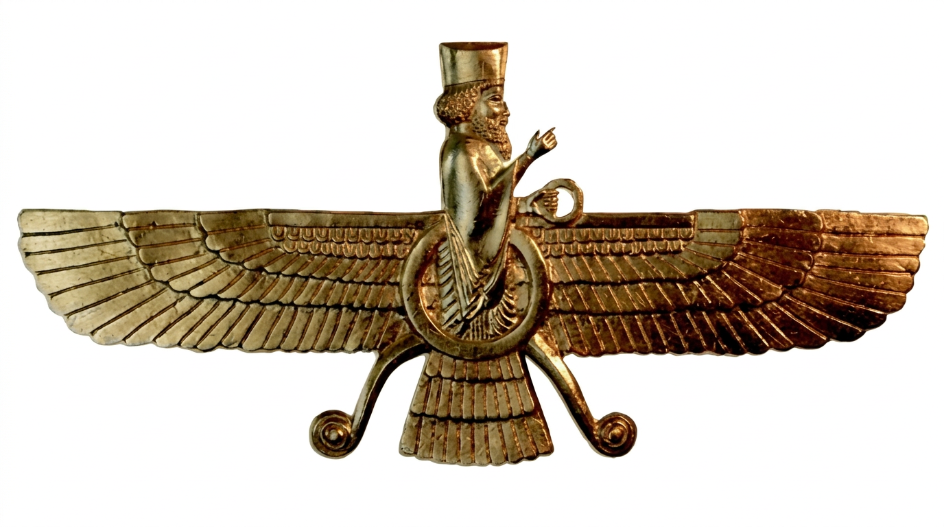 Faravahar — the winged symbol of Persian civilisation
